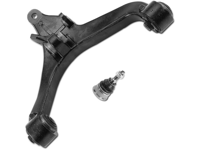 Detroit Axle 12pc Front Suspension Kit For 2002-2004 Jeep Liberty – Control Arms Tie Rods Sway Bars