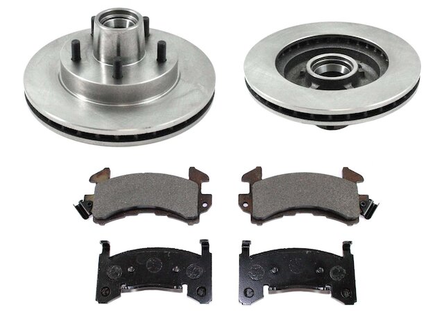 For 1982-1990 GMC S15 Brake Pad and Rotor Kit Front 57397ZSNW 1988