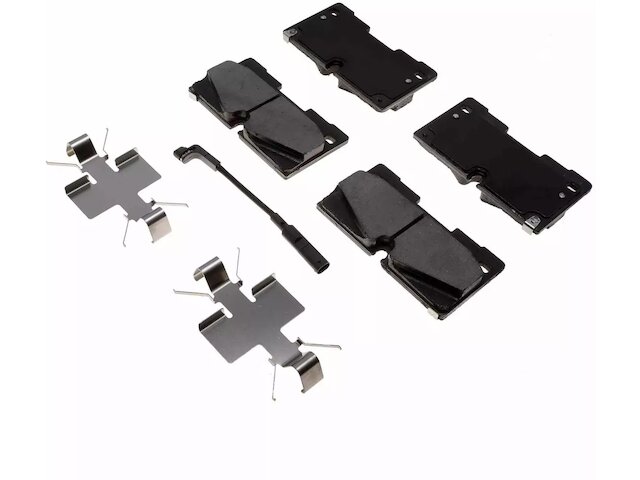 ACDelco Professional Durastop Set Pastiglie Freno Anteriore In Ceramica - 17D721C - Omologate SAE J2784 - 2