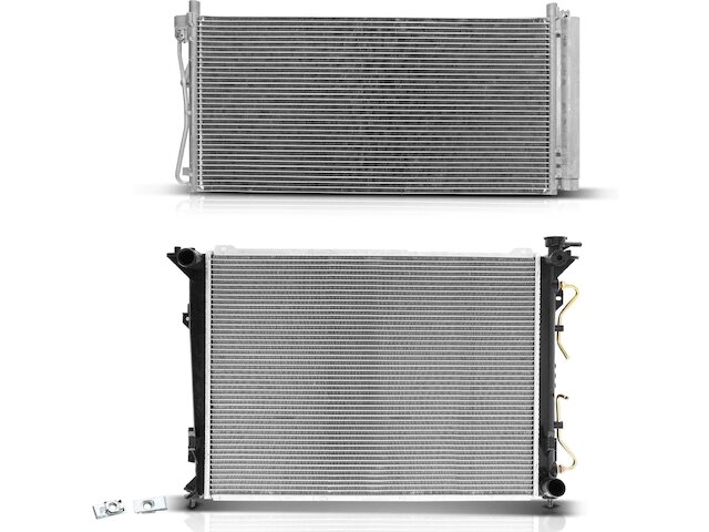 Front Fender Liner & Engine Under Cover Set – For 2011-2013 Sonata – Includes Clips – Taiwan Made