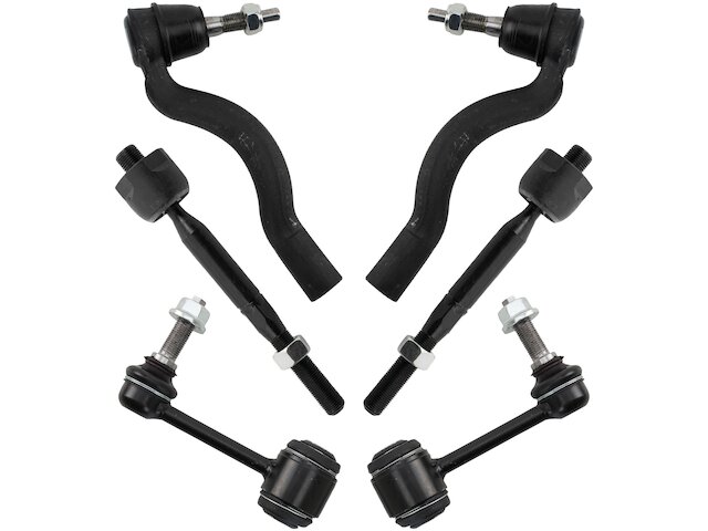 Detroit Axle Front Outer Tie Rods For 2016-2021 Dodge Durango & Jeep Grand Cherokee – Pair
