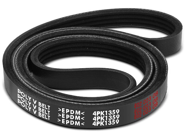 Evan-Fischer Serpentine Drive Belt – Fits 2013-2016 Ford Escape & 1997-2000 BMW Z3 (6 Rib, 61.25 Inch)