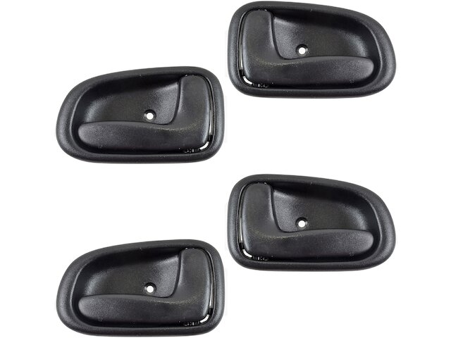 thumbnail image 2 of 4pc Interior Door Handles For 1993-1997 Toyota Corolla – Front & Rear – Brown 2 of 4