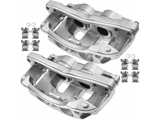 Pair Rear Left & Right Brake Calipers For Ford E-450 Super Duty (2003-2007) & F-Super Duty (1988-1997)