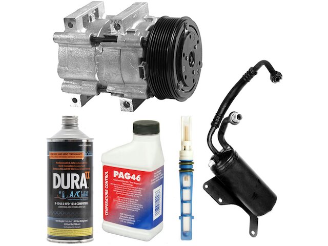 AC Compressor With Clutch For 1997-2003 Ford Lincoln 4.6L 5.4L 6.8L - FS10