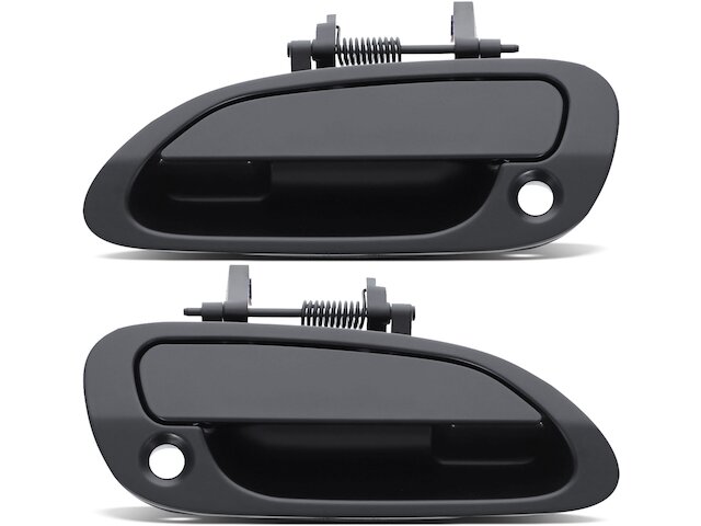 For 94-97 Honda Accord Door Handle Chrome & Beige Interior Inner Front
