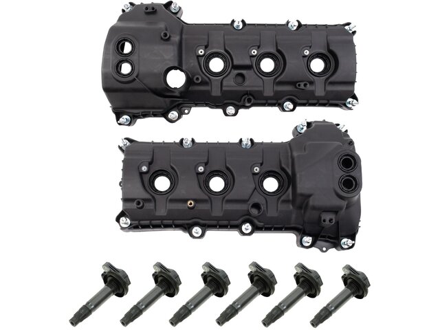 TRQ Right Valve Cover – Aluminum, Passenger Side, Fits Ford F150, Expedition, Mustang, Lincoln Navigator (1997-2004, 4.6L & 5.4L V8)