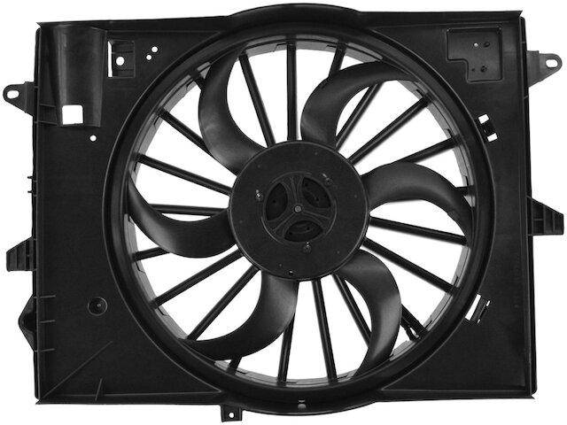 Used Lincoln LS 2003-2004 Electric Cooling Fan Motor With Blades (No Shroud)