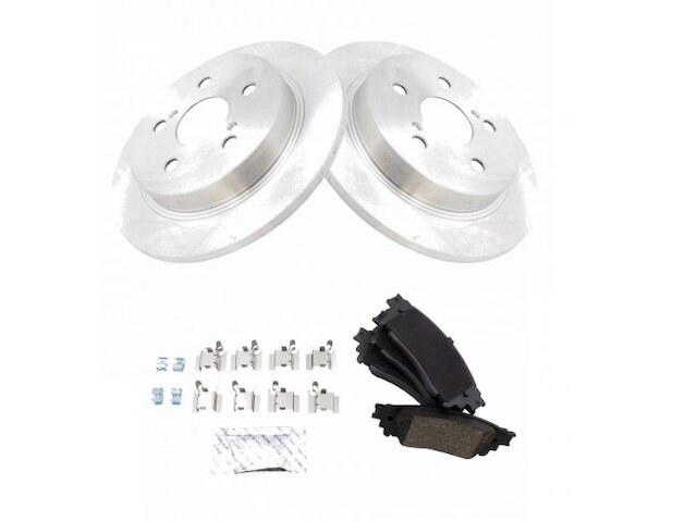 Front & Rear Brake Rotors And Ceramic Pads Kit For Toyota RAV4 (2019-2021, 2000)