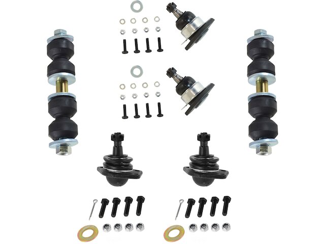 thumbnail image 2 of PartsW 16-Piece Front End Kit For Blazer S10 Jimmy Sonoma Hombre: Ball Joints, Tie Rods, Wheel Hubs & More 2 of 5