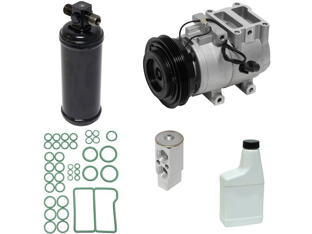 2001-2002 Kia Rio A/C Compressor - UAC KT 2130 - PartsGeek.com