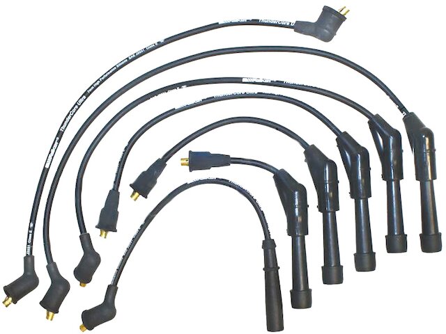 For 1984-1989 Nissan 300ZX Spark Plug Wire Set Walker 17366KTGX