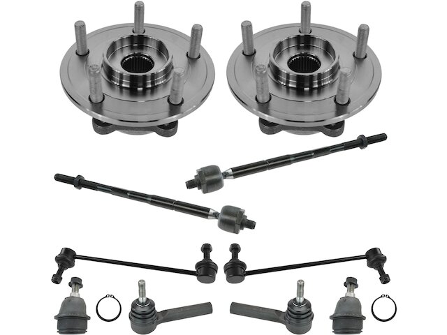 KUSATEC Pair Rear Wheel Hub Bearing Assembly For Dodge Journey 2009-2020 W/ABS