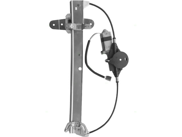 Rear Left Power Window Regulator & Motor For 1998-2011 Lincoln Town Car - Direct Fit, 10-Year Warranty