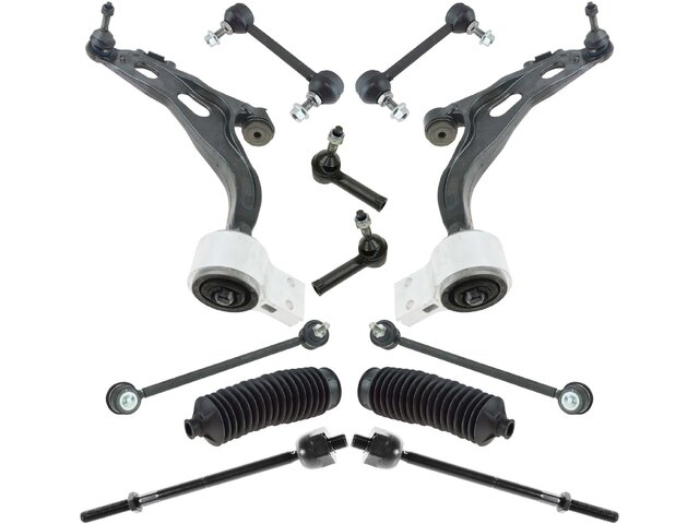 For Ford F-150 2004-2005 Pair 2WD Front Quick Strut w/ Coil Spring Sway Bar Link