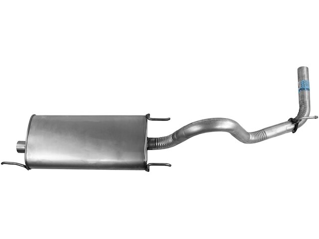 Dynomax 54653 Exhaust Tail Pipe For 1996-2000 Toyota Tacoma - Stainless Steel Performance Pipe