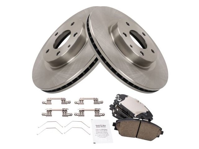 2020-2021 Mazda CX-30 Brake Rotor - TRQ BKA48214 - Front