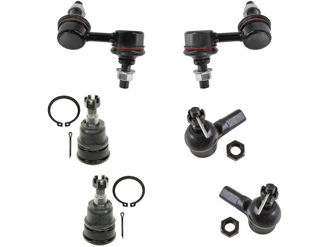 2005 Honda Odyssey Lower Control Arm Front Suspension Control Arm Kit For 2002-2004 Honda Odyssey - Includes Tie Rods & Sway Bar Links Honda Odyssey Front Suspension Kit - Foto 6