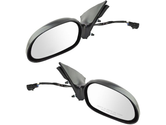 Autoelements Passenger Side Mirror For 2000-2007 Ford Taurus & Mercury Sable – Textured Black, Power Glass