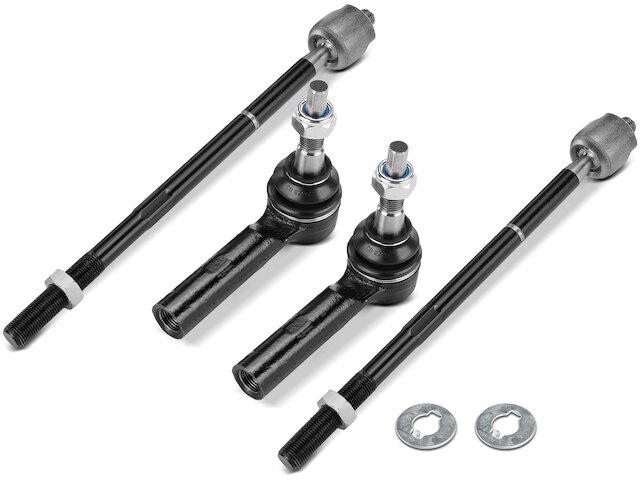 4pc Inner & Outer Tie Rod End Kit For Mitsubishi Challenger PA 4X4 Wagon 1998-2006