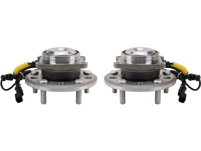 Detroit Axle Rear Wheel Bearing & Hub Assembly Set For 2017-2023 Chrysler Pacifica & Voyager – 2-Piece Kit With Bolts