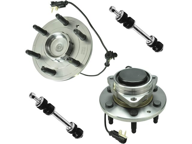 Front Wheel Bearing & Hub Assembly - Replacement For 2018 Chevrolet Silverado 1500 4WD - View #2