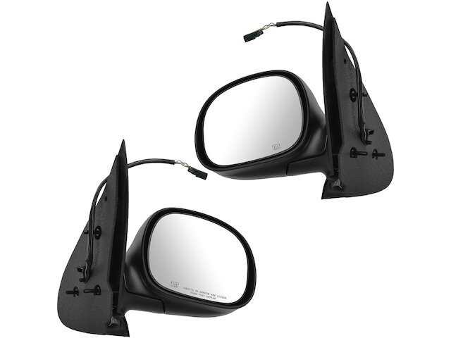 Lower Blind Spot Mirror Glass Vauxhall Vivaro X83 2001-2015 Chrome Convex 1 Pair | UK