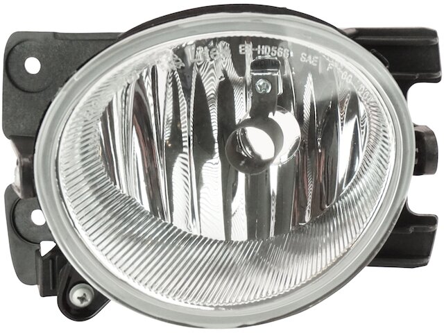 Passenger Side Fog Light Bezel Trim Cover For Honda Pilot 2009-2010-2011 - Black Snap-On
