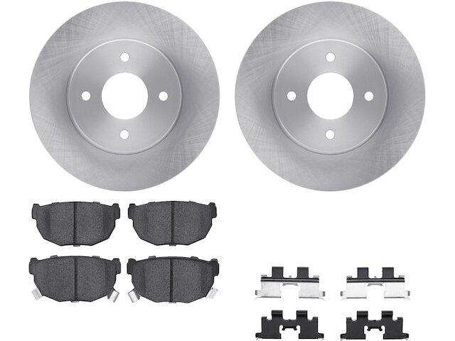 れち 1984-1986 Nissan 300ZX Brake Rotor - Dynamic Friction 600-67018