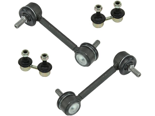 Detroit Axle Front Struts & Sway Bar Link Kit For 2001-2006 Hyundai Elantra - 2 Struts + 2 Sway Bars, 10-Year Warranty