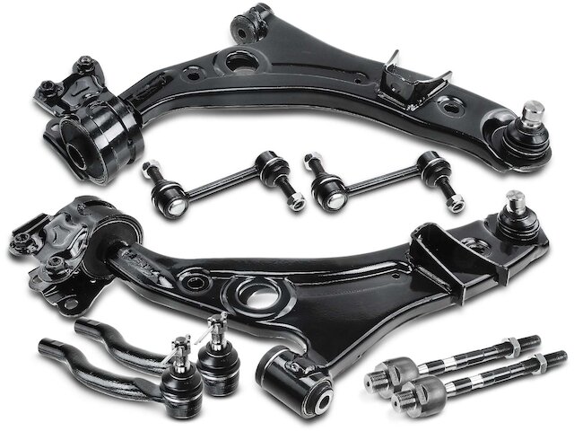 8x Front Lower Control Arm Sway Bar Tie Rods For 2007-2014