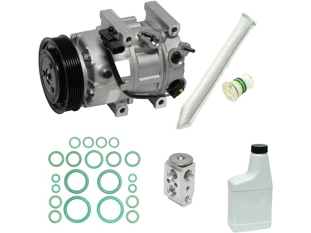2011-2012 Hyundai Sonata A/C Compressor - UAC KT 4973 - PartsGeek.com