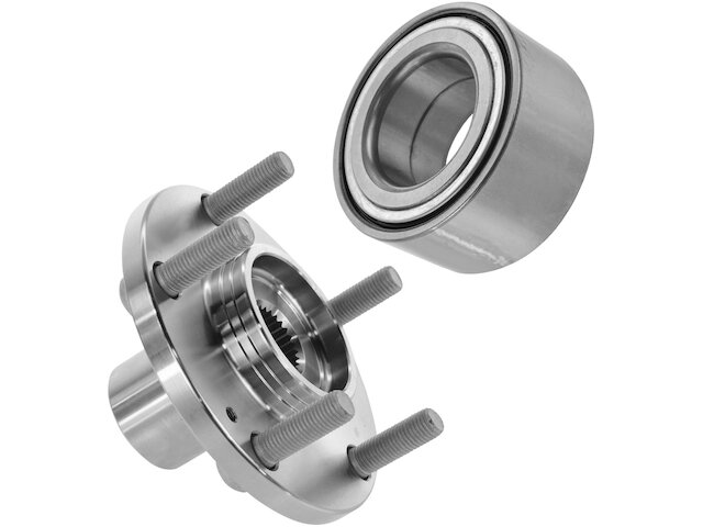 Pair Front Or Rear Wheel Hub Bearings For Hyundai Santa Fe MK2 4WD 2006-2012