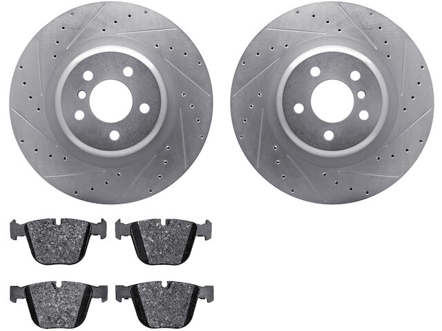 ACDelco Silver 18A2518A (19362951) Non-Coated Front Disc Brake Rotor - View #8