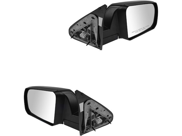 Kool Vue Driver Side Non-Electric Mirror For Toyota Tundra 2014-2017 Manual Fold Without Signal Light, Blind Spot Monitor, Memory & Puddle Lamp Textured W/o Cold Climate Spec