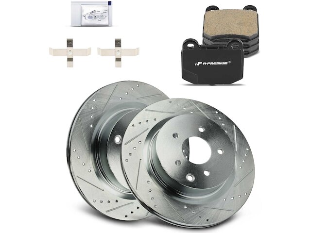Power Stop JBR1144EVC Rear Evolution Genuine Geomet® Coated Brake Rotor
