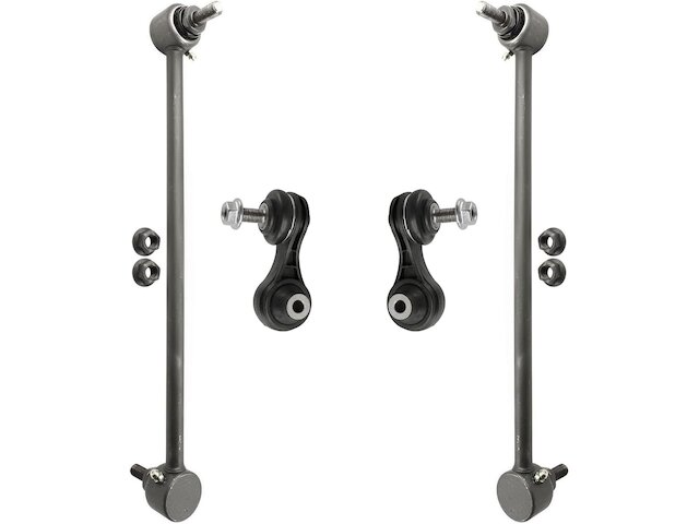 thumbnail image 2 of Front Stabilizer Sway Bar End Link Kit For Honda Civic 2016-2017 – Left & Right, Aluminum/Stainless 2 of 4