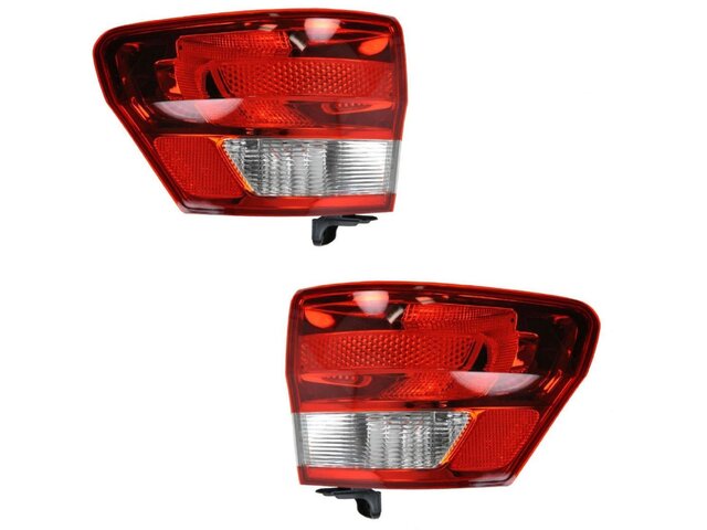 Jeep Grand Cherokee Tail Lights CRUX MOTORSPORTS LED Tail Light Kit - Direct Replacement For 2011-2013 Jeep Grand Cherokee, Modern Upgrade 2004 Jeep Grand Cherokee Parts - Foto 6