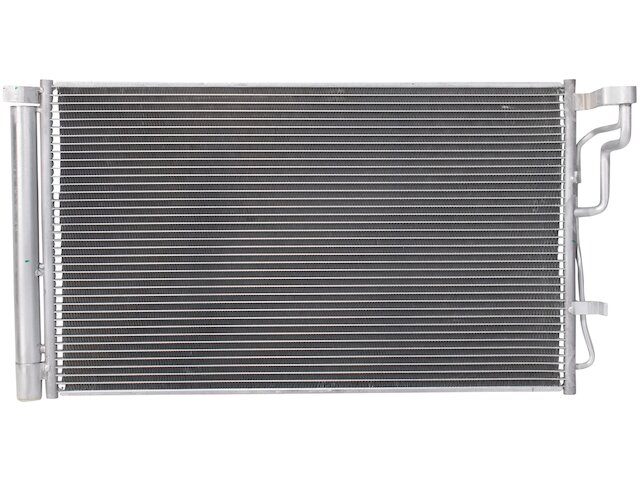 Kool Vue A/C AC Condenser For Hyundai Elantra 2021-2023, 97606AA000, Direct Replacement, 1-Year Warranty