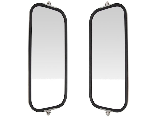 thumbnail interactive-video image 1 of TRQ 19YP75V Door Mirror Set – Fits 1986-2017 Isuzu NPR, Manual, Paint To Match, Convex Glass 1 of 6