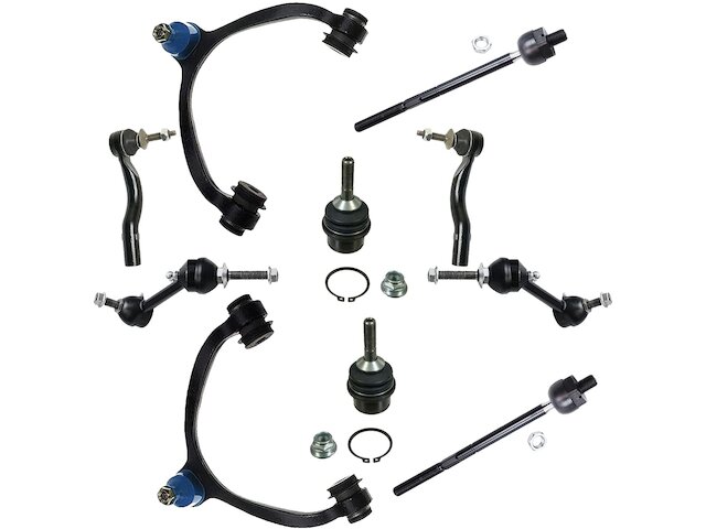 thumbnail image 2 of 6pc Front Control Arms & Ball Joints Kit For Ford Crown Victoria 2003-2011 – Detroit Axle 2 of 9