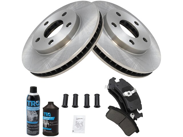 1998-1999 Pontiac Bonneville Brake Rotor - TRQ BKA16453 - Front