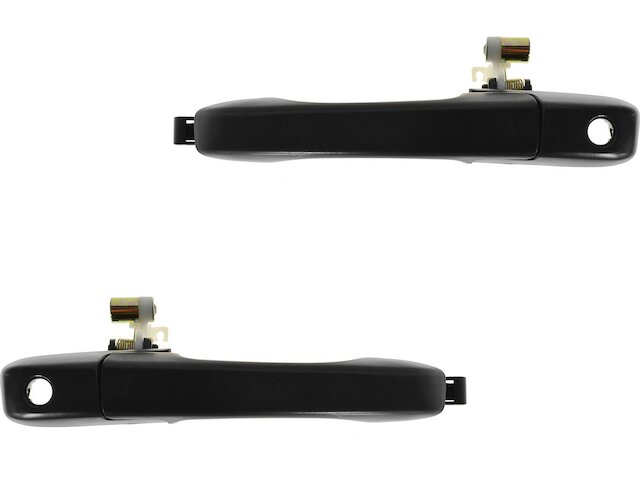 Evan-Fischer Rear Exterior Door Handle Set For 2002-2006 Honda CR-V - Primed Black Plastic (Left & Right)