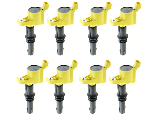 Juego De 8 Bobinas De Encendido Para Ford F150 4.6L/5.4L Triton (2004-2008) - ¡Garantía De Por Vida!