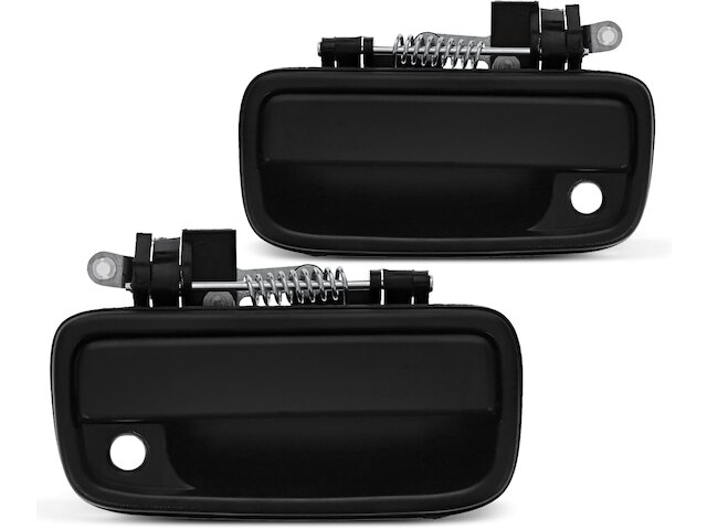 Front Left Exterior Door Handle For 1995-2004 Toyota Tacoma (Black) - Also Fits Hilux