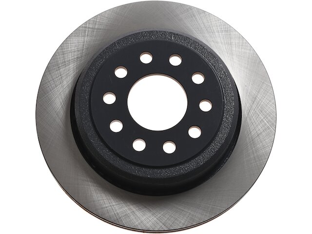 Detroit Axle Front And Rear Brake Rotors For 2003-2011 Lincoln Town Car – 4-Piece Kit