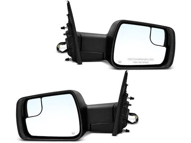 Kool Vue Left Side Mirror For 2020-2022 Ram 1500 – Power Heated, Power Fold, Textured Black – Direct Fit OEM 68494927AB