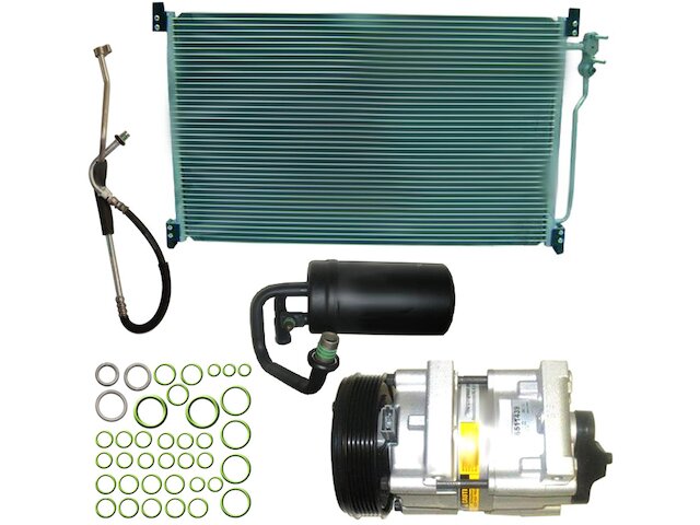 Ajusa JTC11293 Kit Montaggio Compressore Per Chrysler Voyager, Dodge Nitro, Opel Frontera 2.5/2.8 CRD