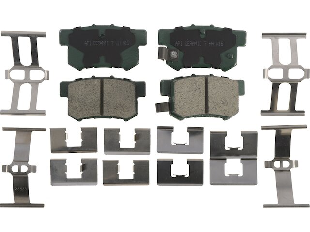 Evan-Fischer Front Ceramic Brake Pad Set For 1990-1993 Honda Accord Coupe – Pro-Line