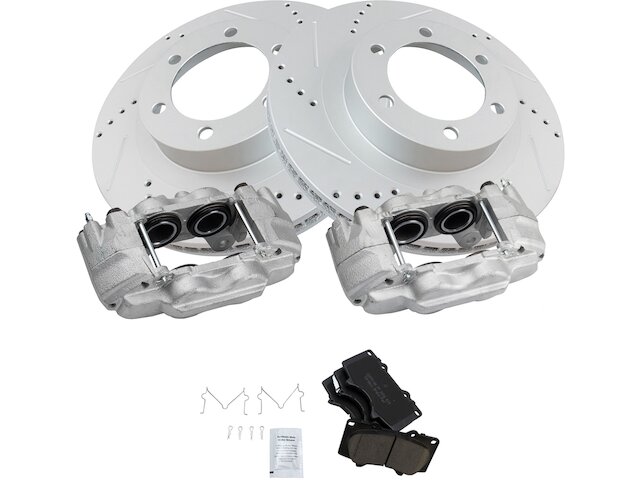 Evan-Fischer Front Brake Disc Rotor For 2003-2009 Toyota 4Runner - Left Or Right - Vented, Plain - 319mm